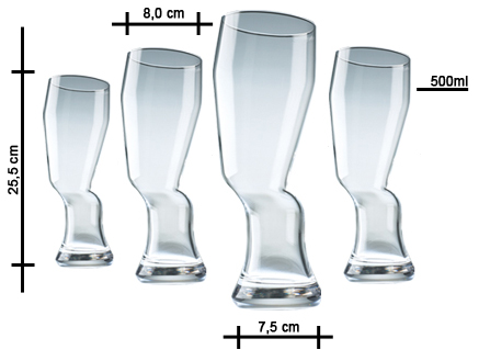 DasGlas bedeutet ergonomischer Trinkspass; auf bestem Niveau. Jedes Glas wird von Hand geformt und ist in individueller Ausfhrung erhltlich.
Neben dem dasGlas Weizenglas ist noch eine breite Auswahl an anderen Trinkformen im gleichen Design mglich. Fr eine individuelle Glasgestaltung veredeln wir mit verschiedenen Produktionstechniken.
Fragen Sie uns